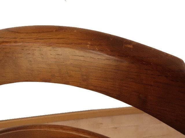 飛騨産業　キツツキ　ダイニングチェアーB　イス　椅子　 木製　再塗装済　ＵＳＥＤ