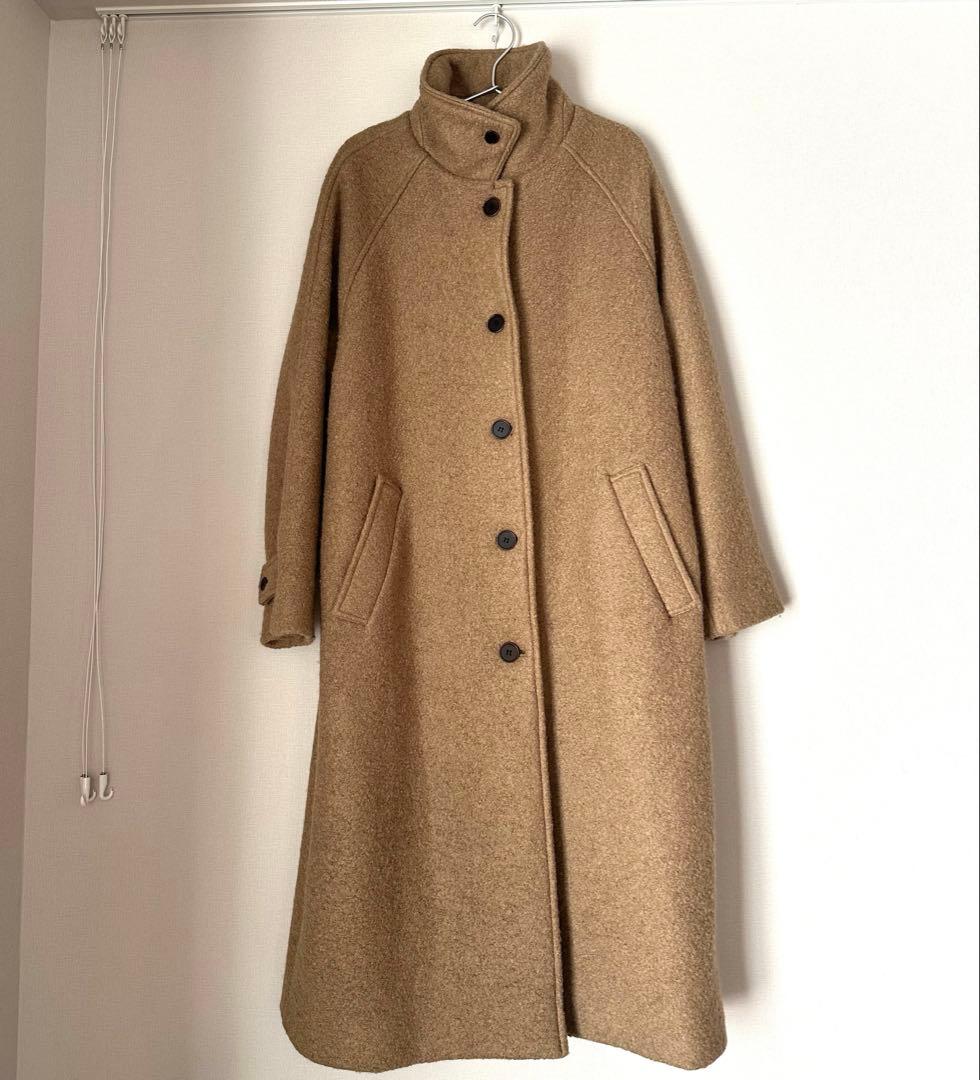 OHOTORO スタンドネック2way ロングコート