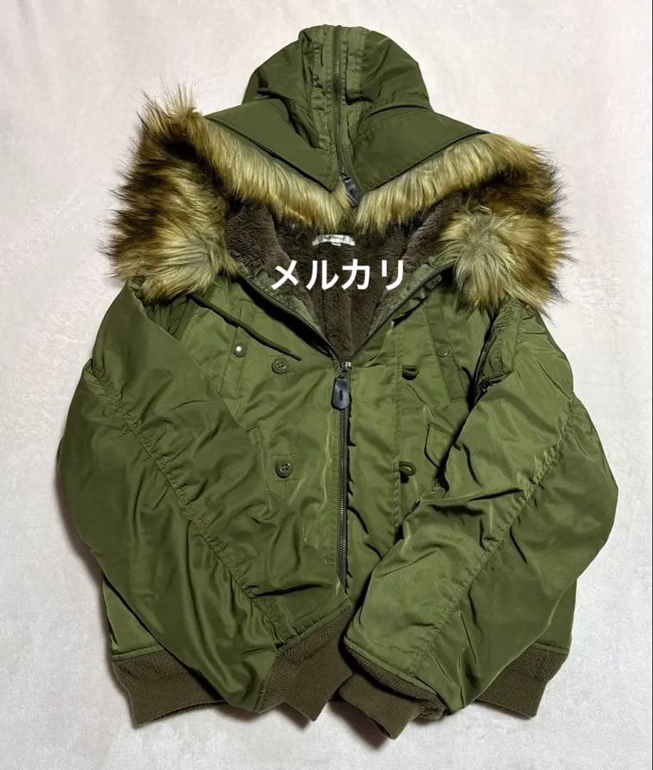 ジャケット・アウター moussy military N2B flight bomber jacket