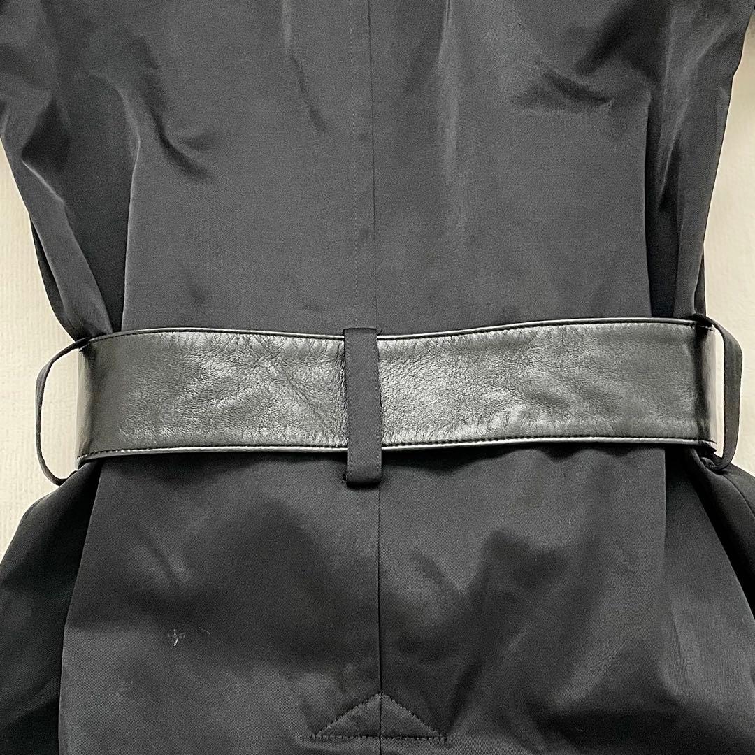 美品 YOHJI YAMAMOTO + NOIR ブラックトレンチコート 2