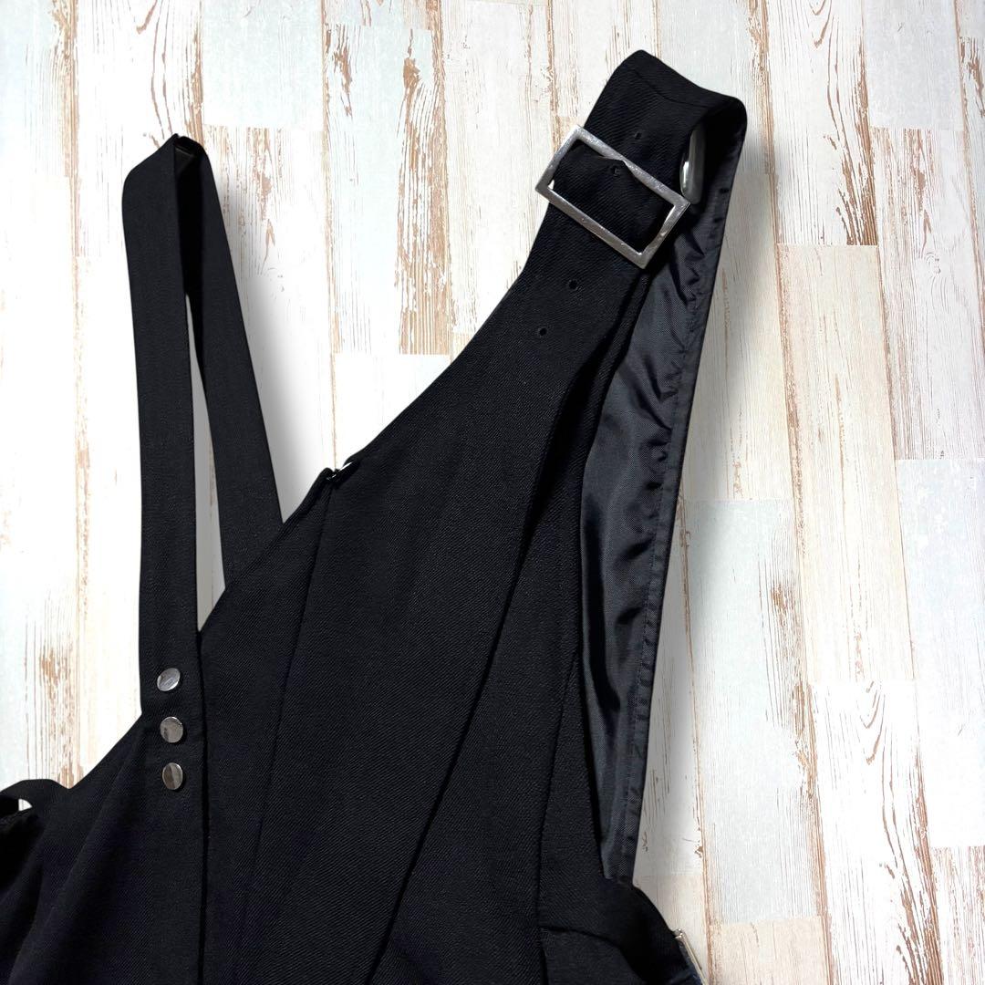 【入手困難】UN3D. アンスリード ワンショルダーオールインワン ブラック　S