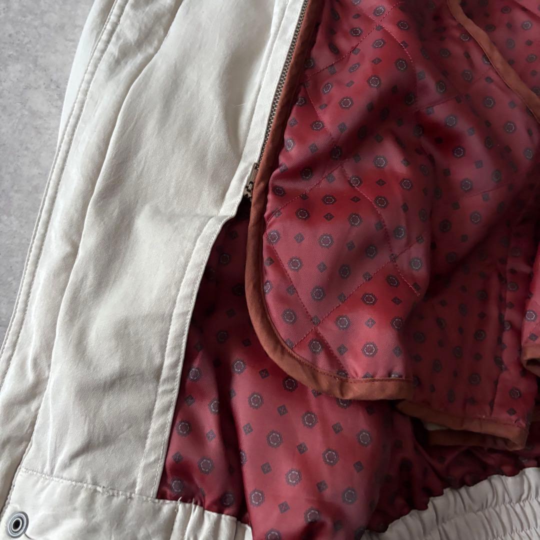 裏地総柄 90s vintage 短丈ブルゾン アメカジ シティボーイノームコア