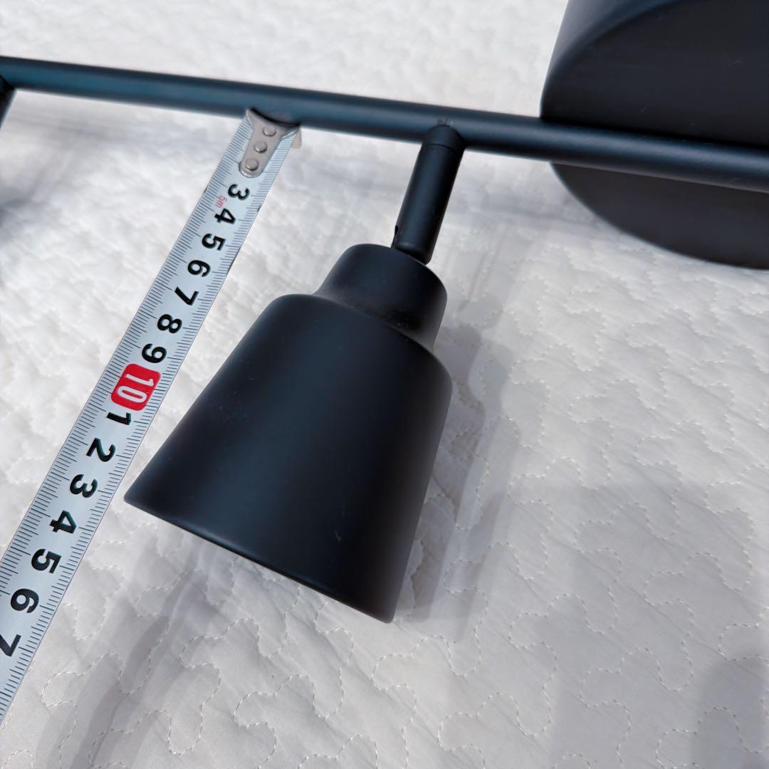 IKEA クヌートボー 4灯 スポットライト 黒 イケア 電気 インテリア