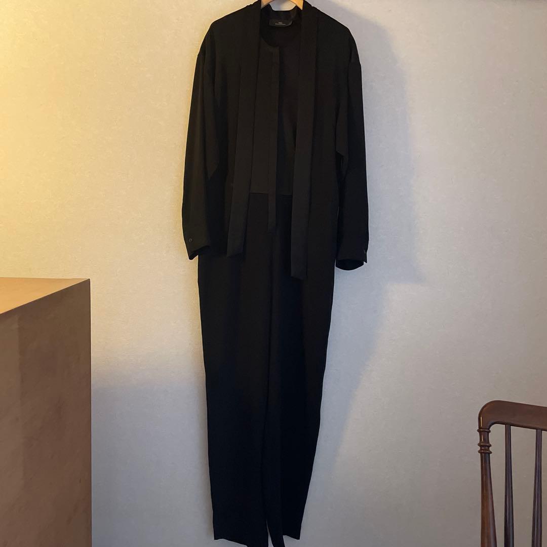 loin．ロワン　井川遥　オールインワン　ブラック　36