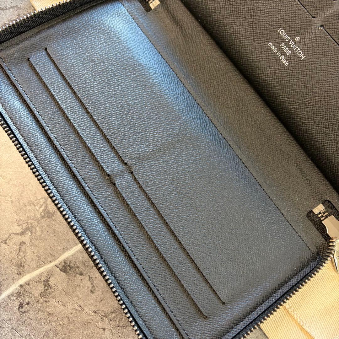 ルイ・ヴィトン　長財布　エクリプス　LV ラウンドファスナー