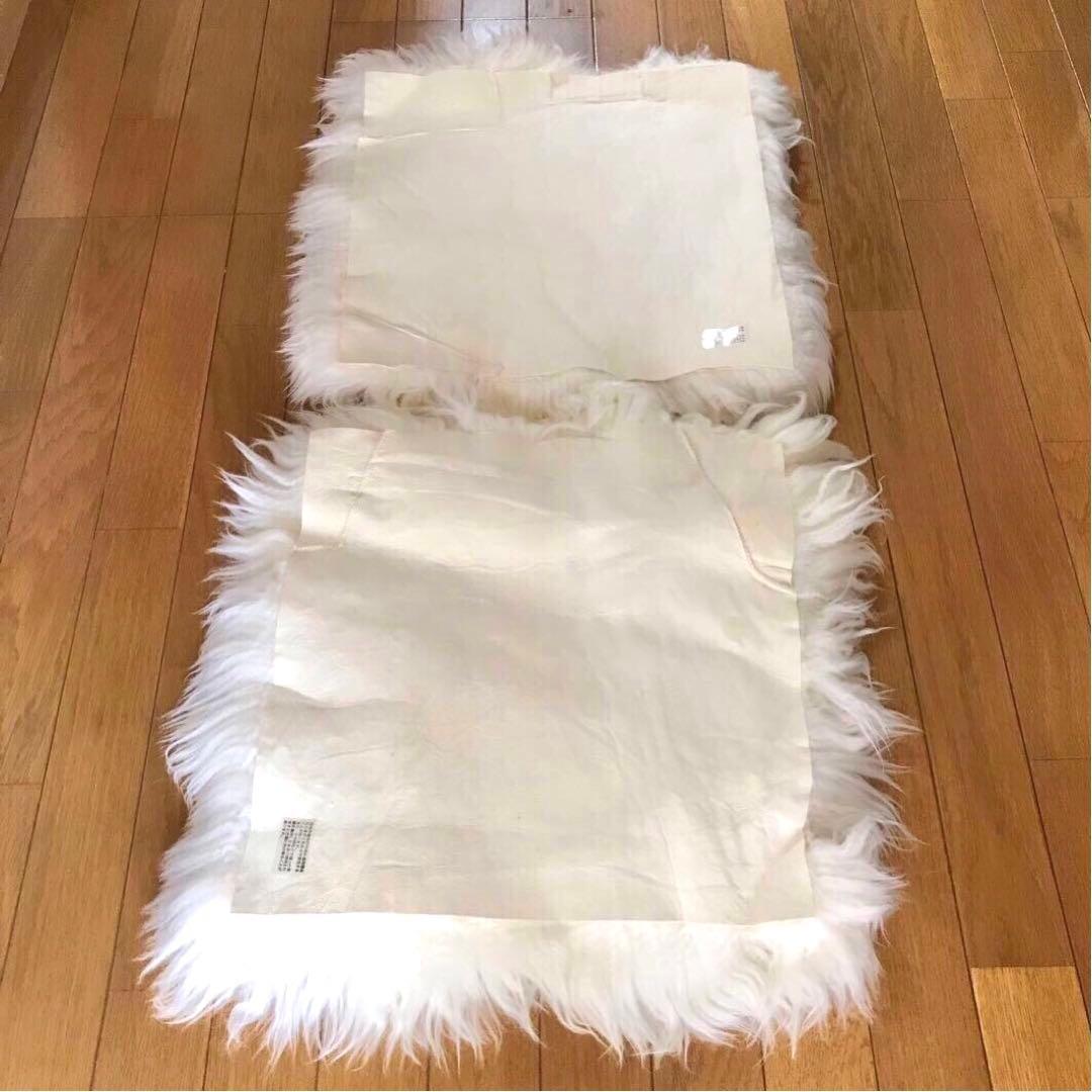 ムートン￼ 座布団￼ ￼￼ クッション￼ 2枚セット