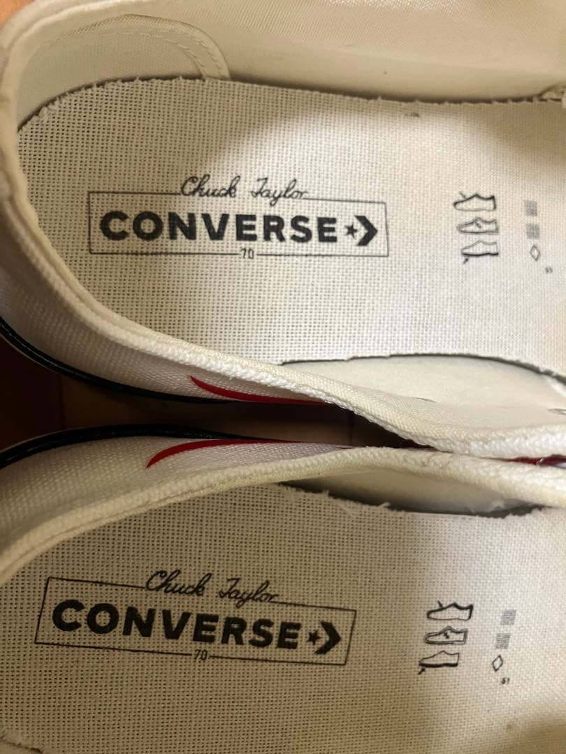 コンバース ct70 チャックテイラー OX フレイムス US7.5 26.0