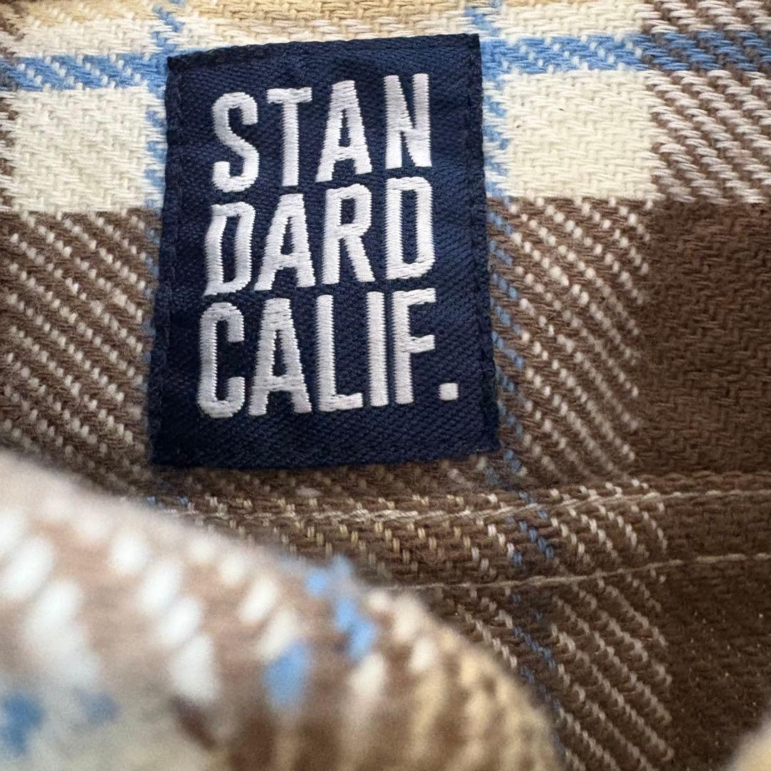 Standard Californiaフランネルチェックシャツ XL