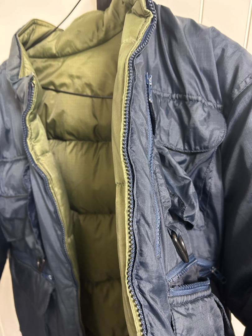 stussy 90s フィッシングジャケット　ダウン ストゥーシー