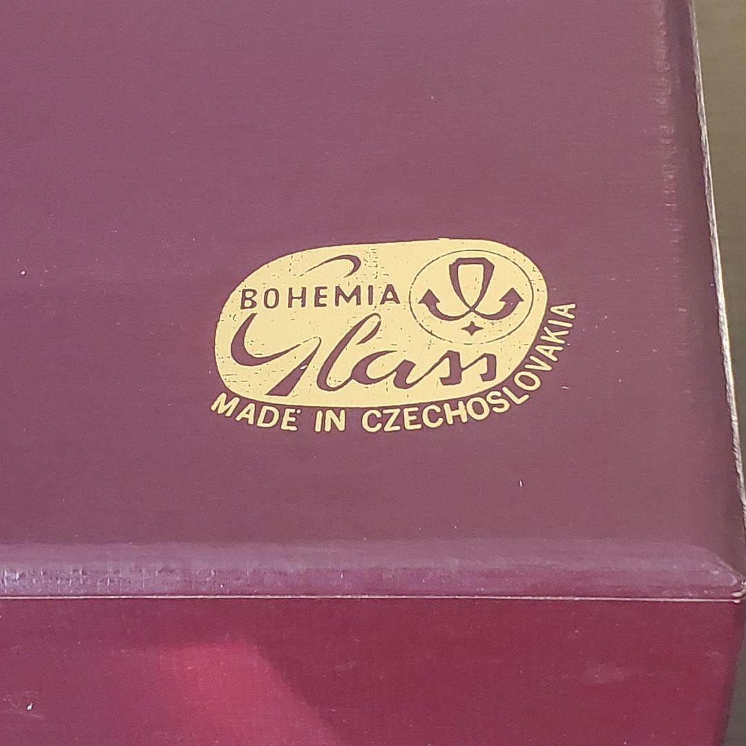 Bohemia glass ボヘミアグラス 花瓶 フラワーベース クリスタル