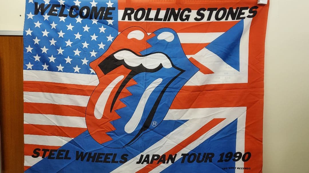 ローリングストーンズ　初来日記念　スティールホイールツアー　プロモグッズ