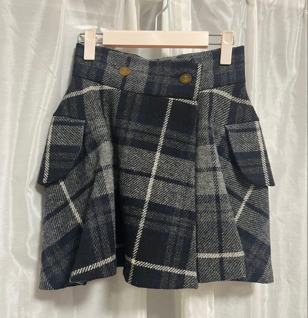 ヴィヴィアン 旧赤タグ 90’s ヴィンテージ イタリア製ライディングスカート