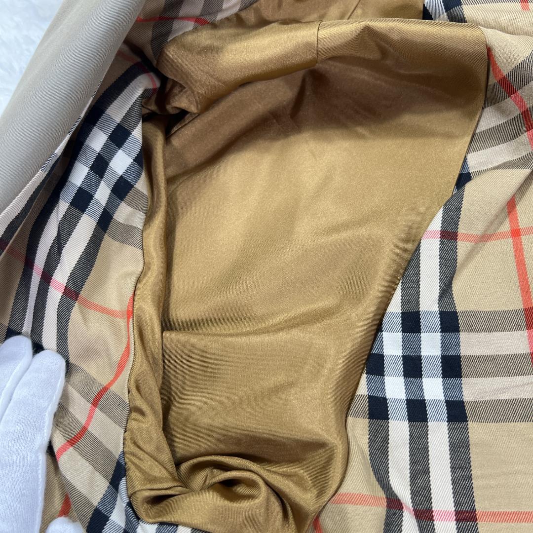 Burberrys ステンカラーコート ベージュ L相当 ノバチェック
