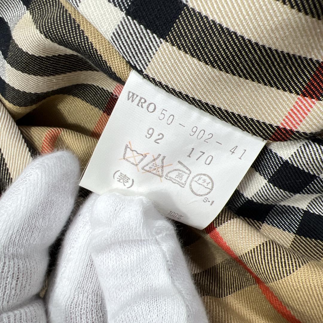 Burberrys ステンカラーコート ベージュ L相当 ノバチェック