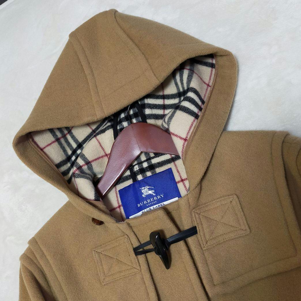 美品　BURBERRY　ノバチェック　ダッフルコート　38サイズ