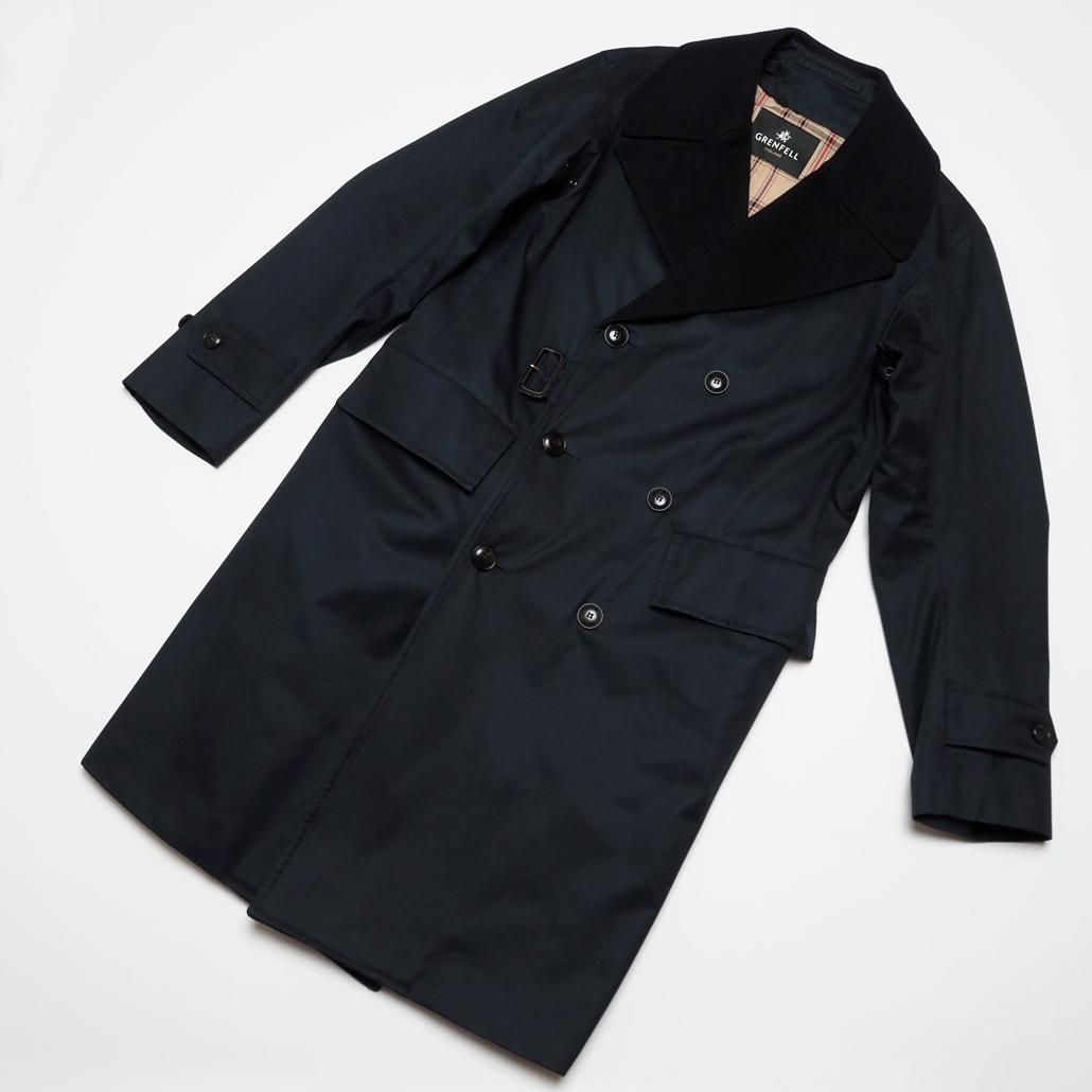 【定価17.6万】GRENFELL MAYFAIR ギャバジンタイロッケンコート