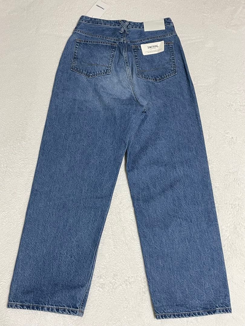 FASHIRU × SOMETHING バギーフィットジーンズ L