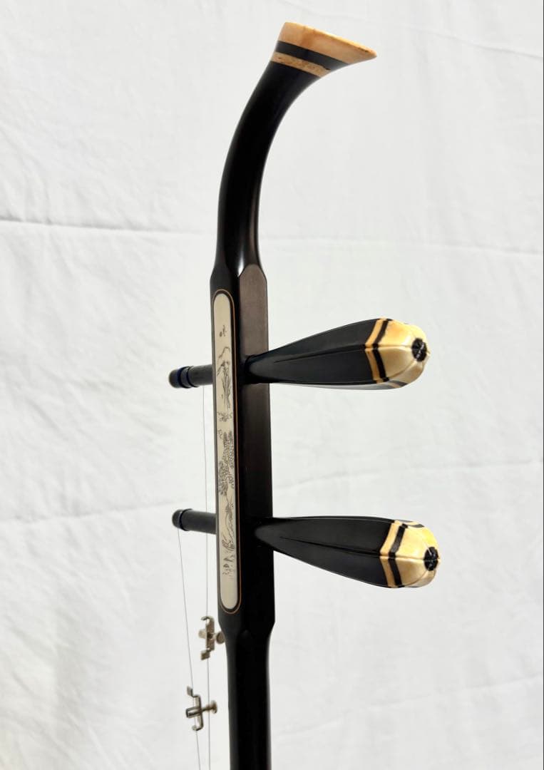 【本皮製】二胡 弓/ケースセット