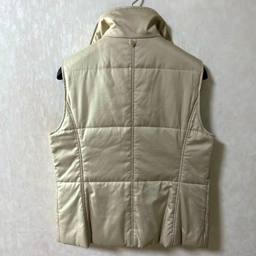 BURBERRY バーバリーロンドン 中綿ダウンベスト ノバチェック 38 美品