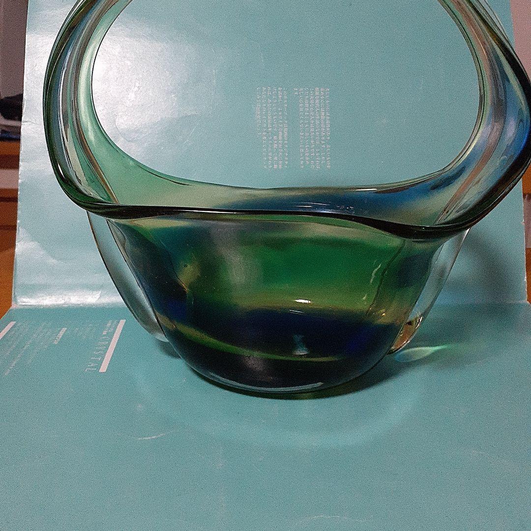 津軽びいどろグラデーションガラス花器