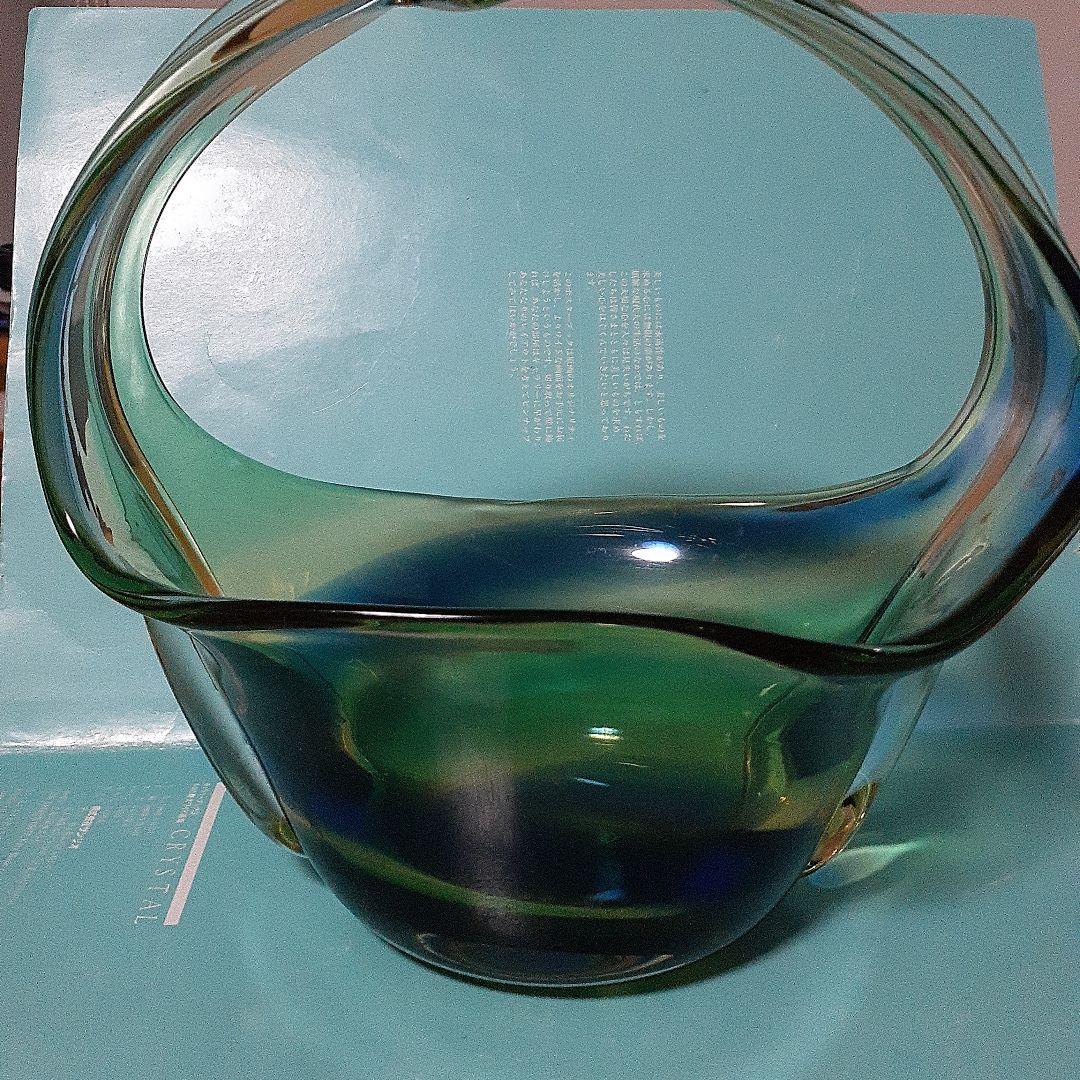 津軽びいどろグラデーションガラス花器