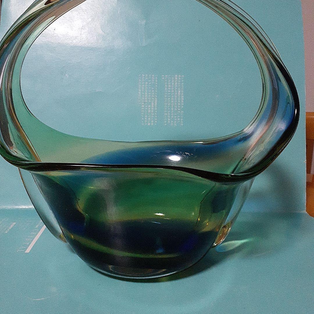 津軽びいどろグラデーションガラス花器