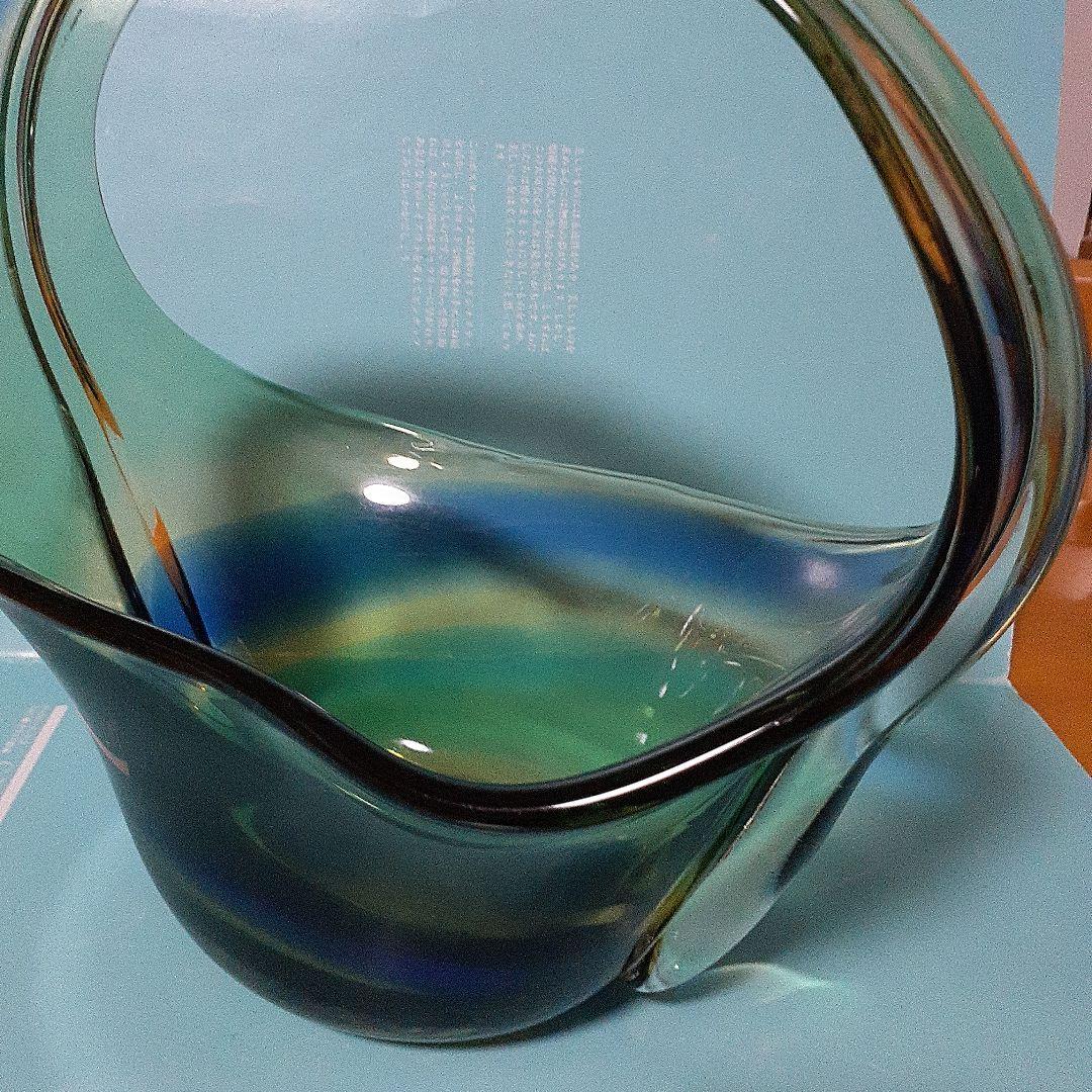 津軽びいどろグラデーションガラス花器