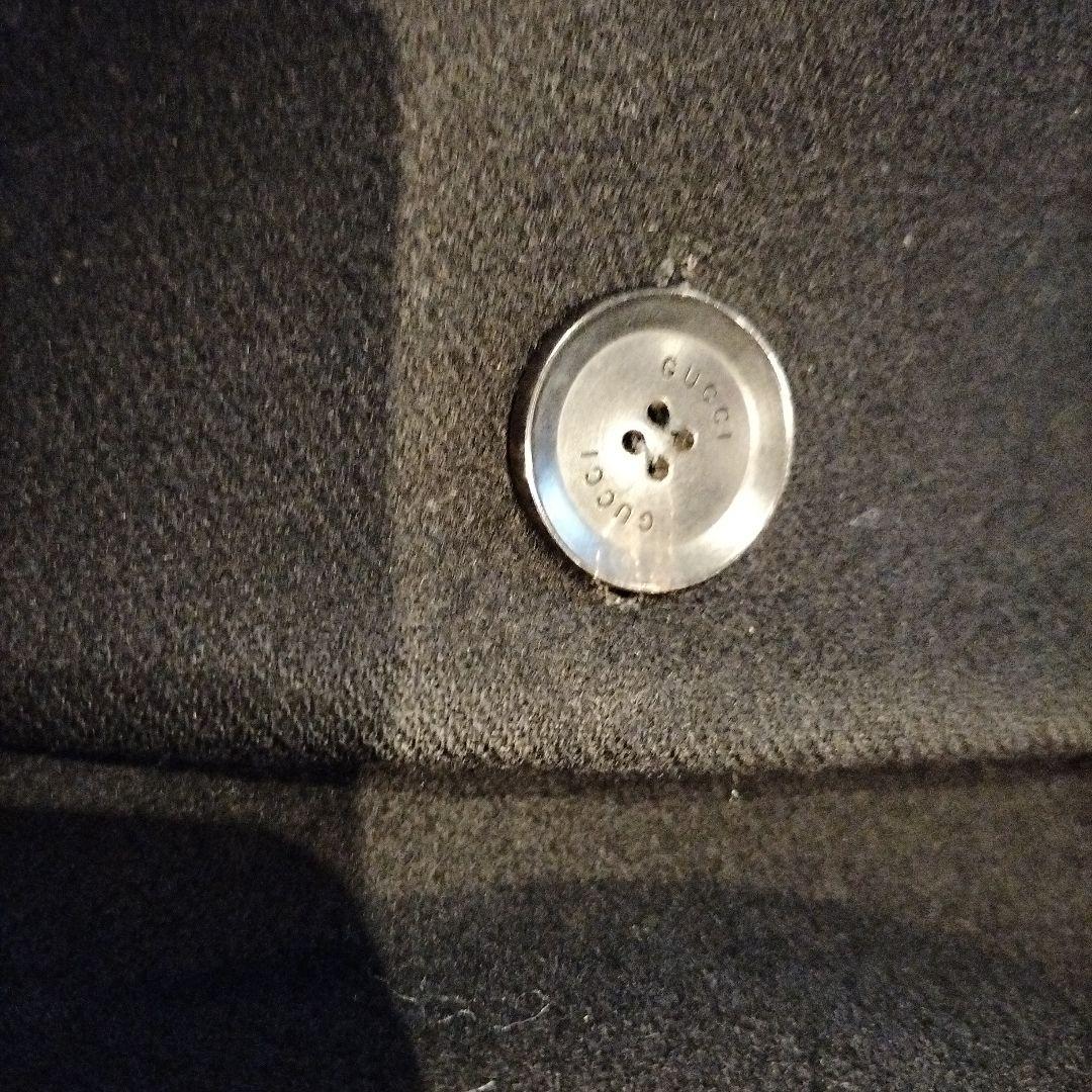 GUCCI グッチ ブラック チェスターコート レディース　36