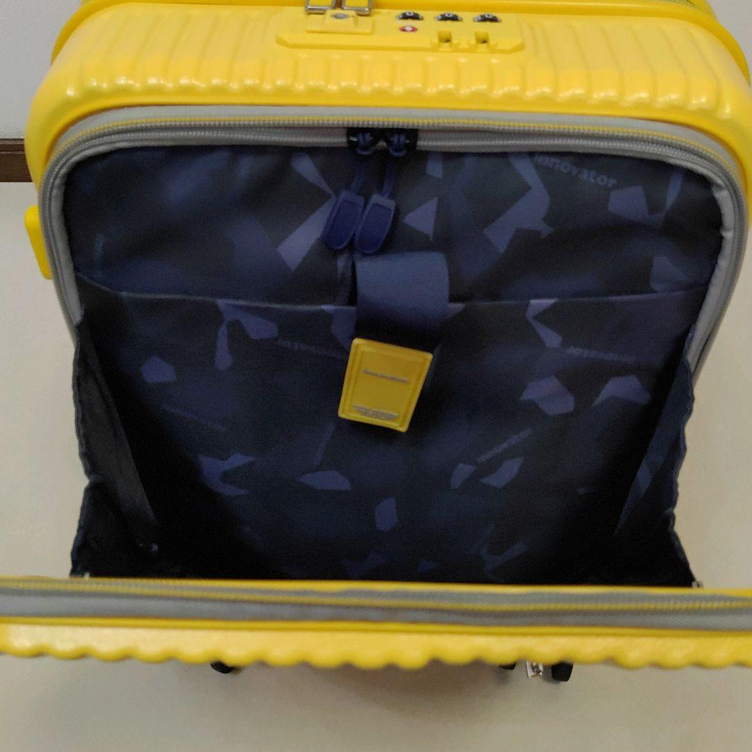 イノベーター 機内持込 イエロースーツケース キャリーケース TSAロック