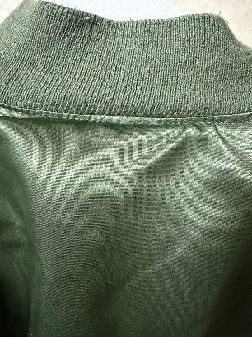 米軍実物 MA-1 IDEALジップ CORINTH製 USA製 サイズM