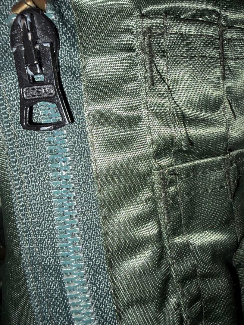 米軍実物 MA-1 IDEALジップ CORINTH製 USA製 サイズM