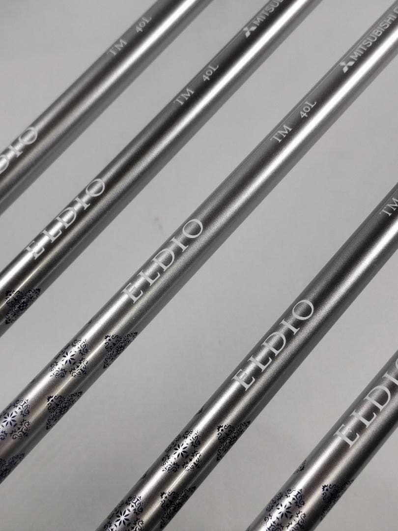 【女性：新品：L】5本S テーラーメイド⭐QIアイアン ELDIO TM40