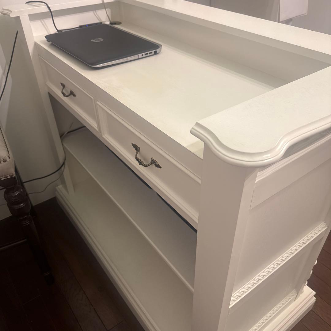 ロココ調アンティークレジカウンター1.2M