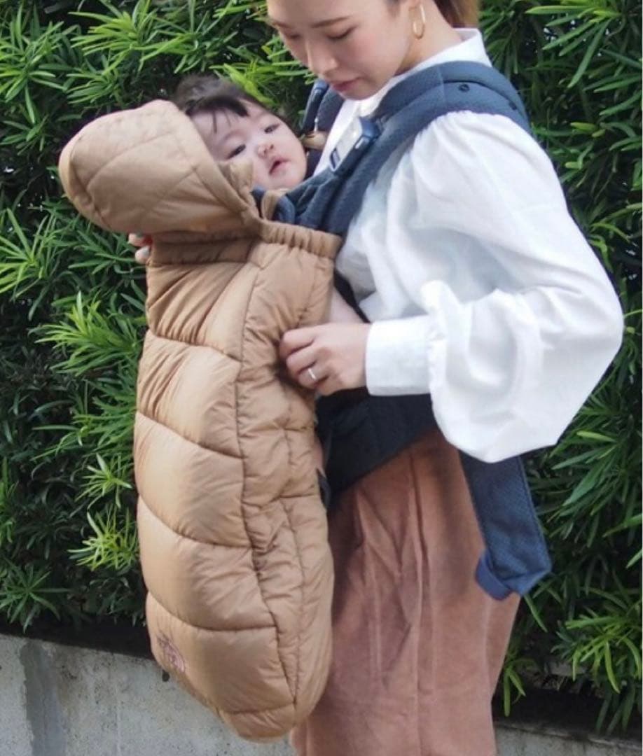 【未使用】2024 THENORTHFACE ベビーシェルブランケット ブラウン