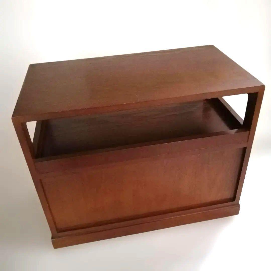 小茶箪笥 アンティーク 小物収納 電話台 昭和レトロ 和家具 和風キャビネット