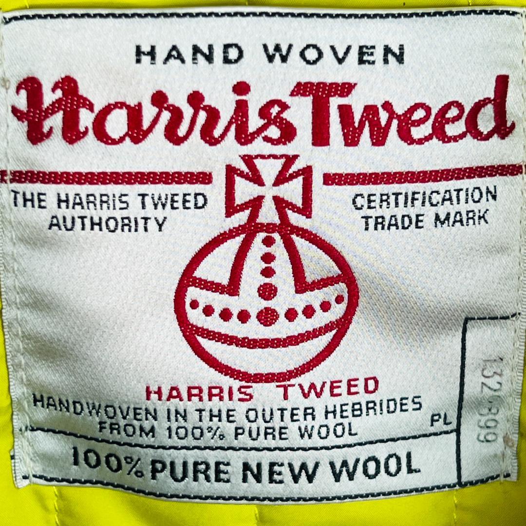 【ハリスツイード×バナナパブリック】ライダースジャケット　リアルファー　ラム革