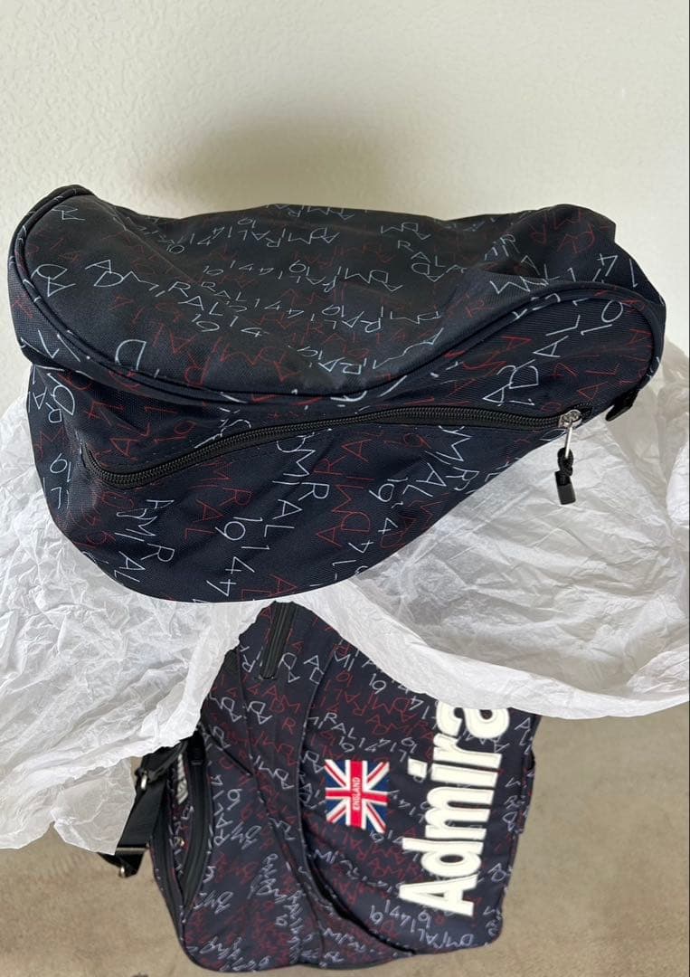 Admiral スタンド式ゴルフバッグ ネイビー