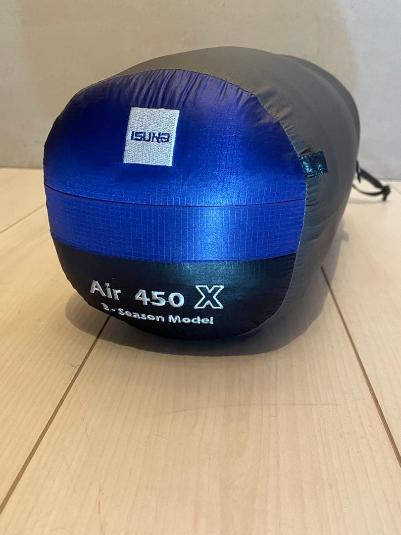 美品　ISUKA AIR450X シェラフ　寝袋
