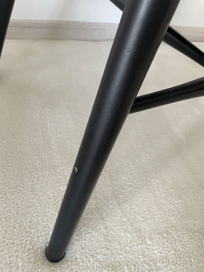 アクタス エリザ ダイニングチェア 黒