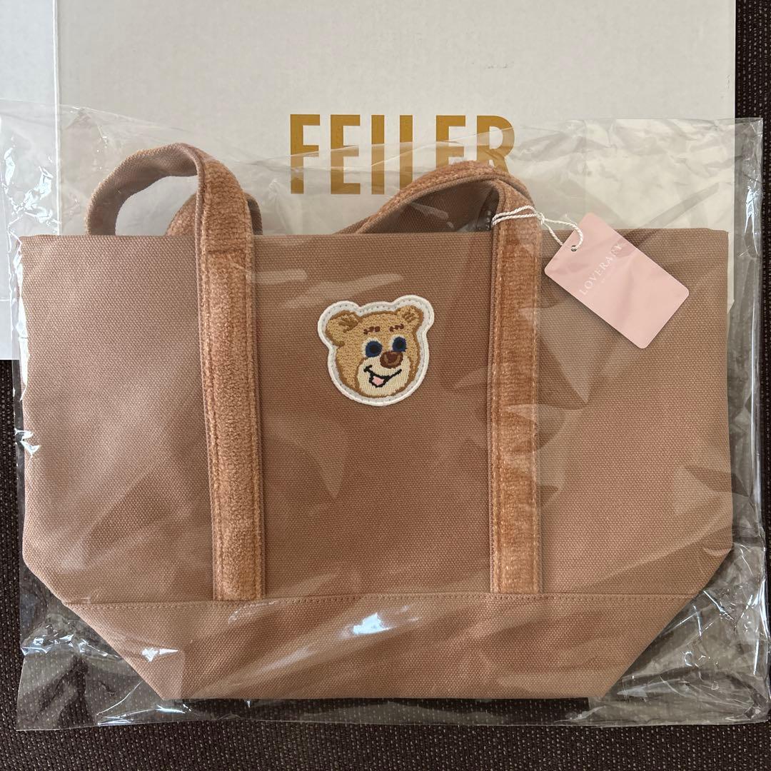 《新品》ラブラリーバイフェイラー 大人気 オールドテディ トート ベージュ小