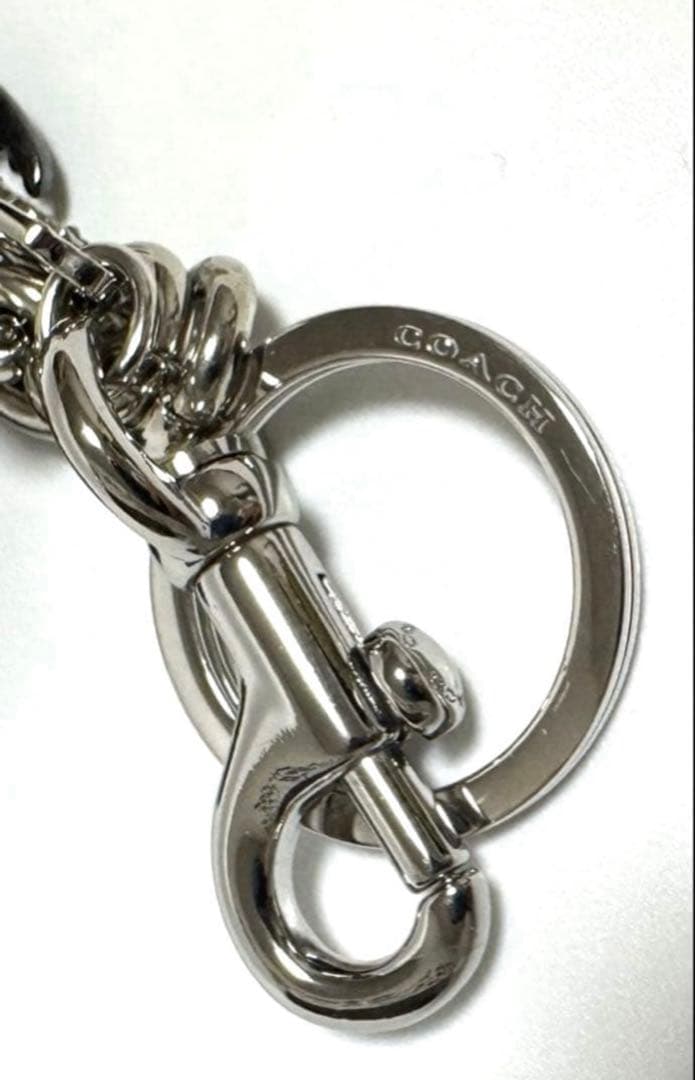 ❤️COACH バッグチャーム キーリング レキシーティーローズ