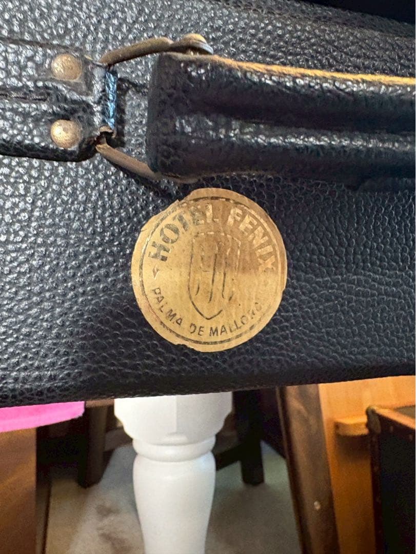 1950–60s ヴィンテージスーツケース 大型 希少ステッカー付