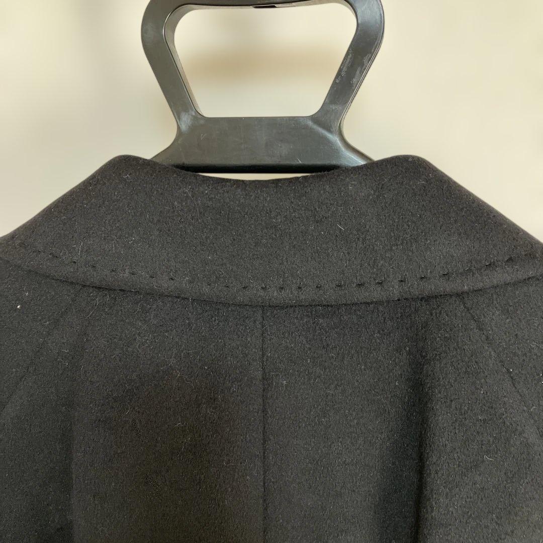 Burberry バーバリー カシミヤ ロングコート ブラック