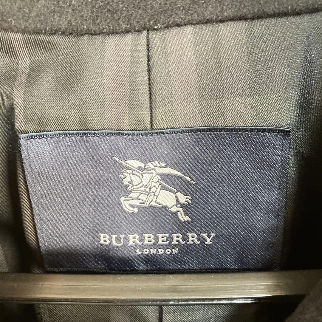 Burberry バーバリー カシミヤ ロングコート ブラック