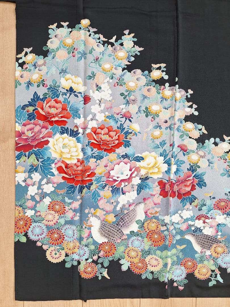 着物リメイクワンピース3704