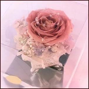 プリザーブドフラワー アレンジメント パープル プレゼント 贈り物