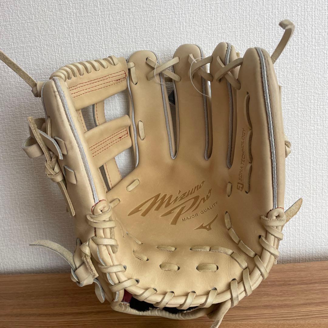 ミズノプロ　硬式用　グラブ　グローブ　内野用　定価62,700円　5DNA