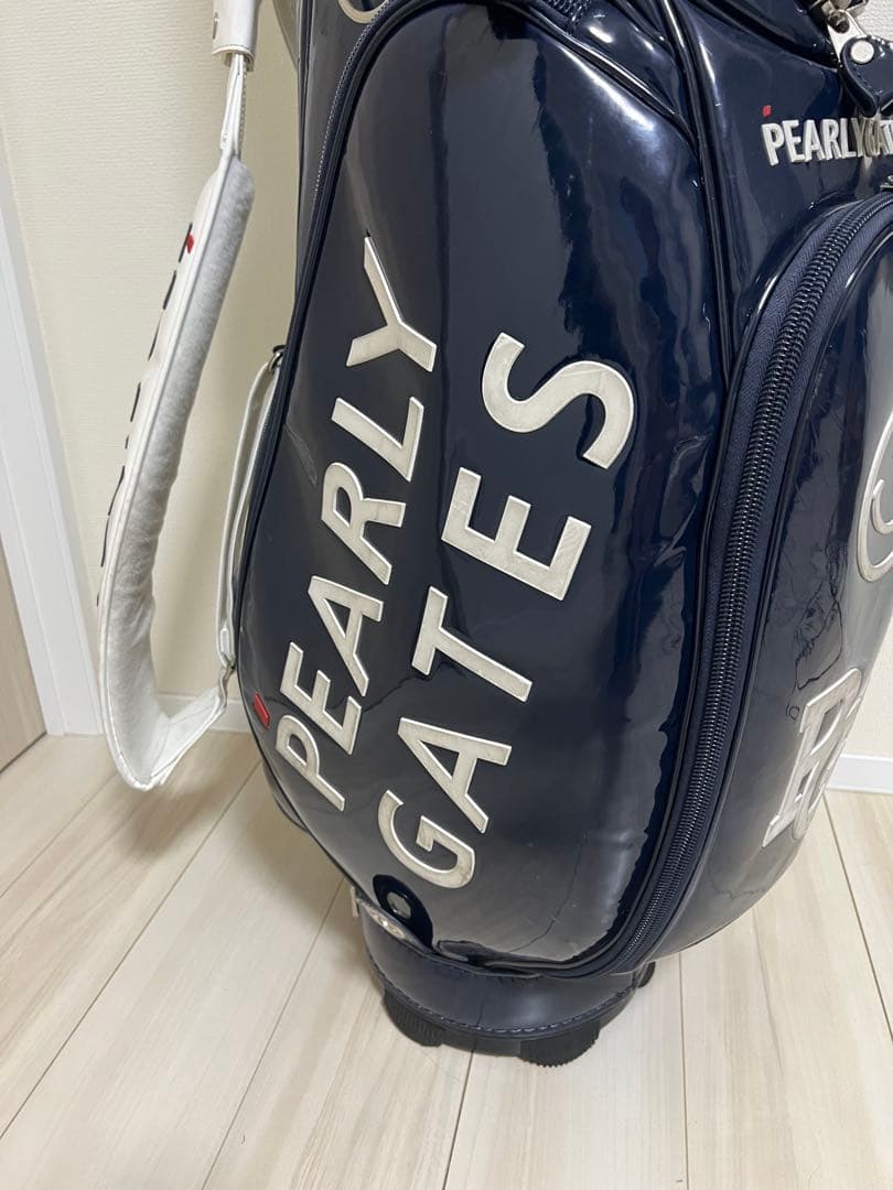 パーリーゲイツ　エナメルキャディバック