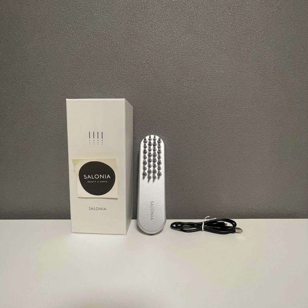 SALONIA WINOYS スカルプブラシ シルバー