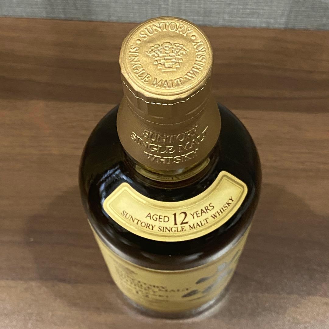 【希少】響マーク サントリー 旧デザイン シングルモルト 山崎12年 750ml